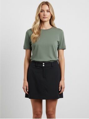Nike Black Dri-Ft Golf Performance Skort